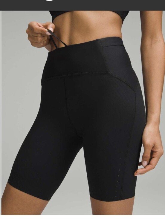 lululemon athletica Pants - Lululemon Senseknit Running Shorts Sz.6 Black